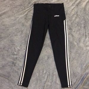 Adidas high waist three stripe climate control